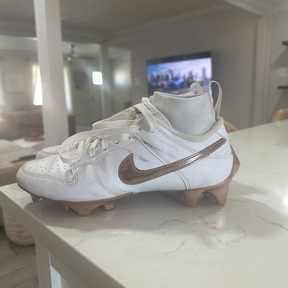 Lightly used football cleats